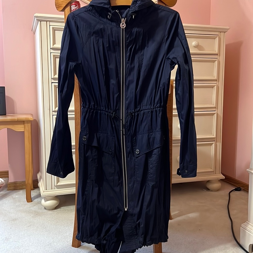 EUC Michael Kors size Small Jacket Navy Blue